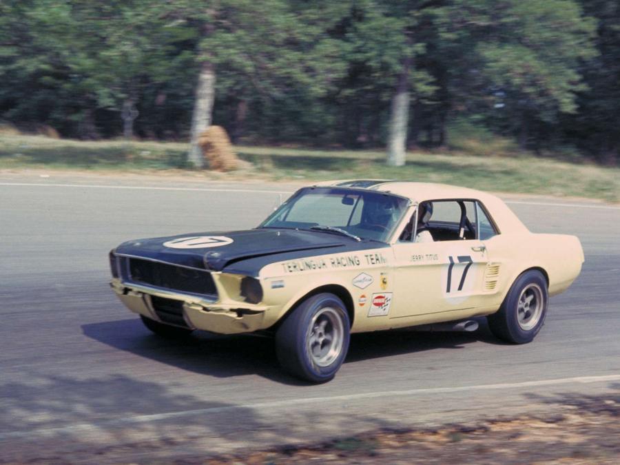 Ford Mustang Jerry Titus Terlingua Team Race Car '1967